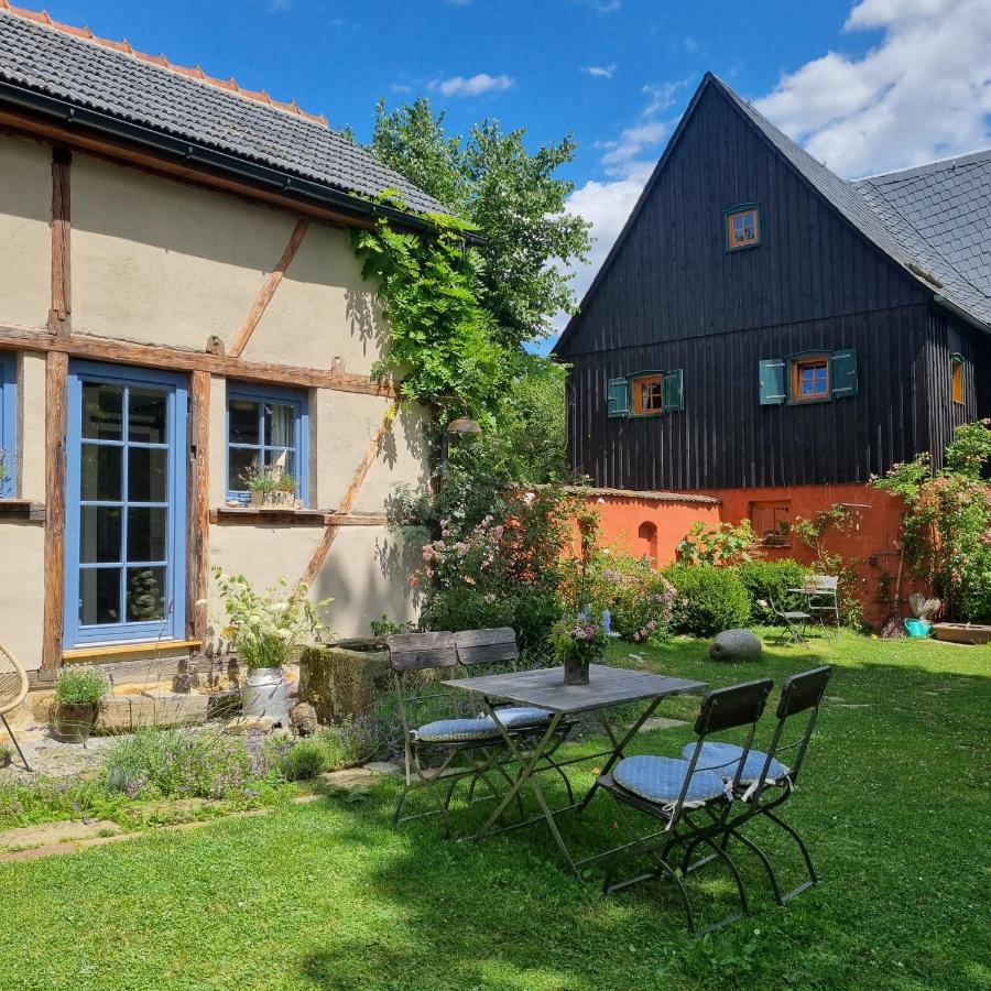 Ankommen, Wohlfuehlen Und Die Natur Geniessen Lichtenhain  Exterior foto