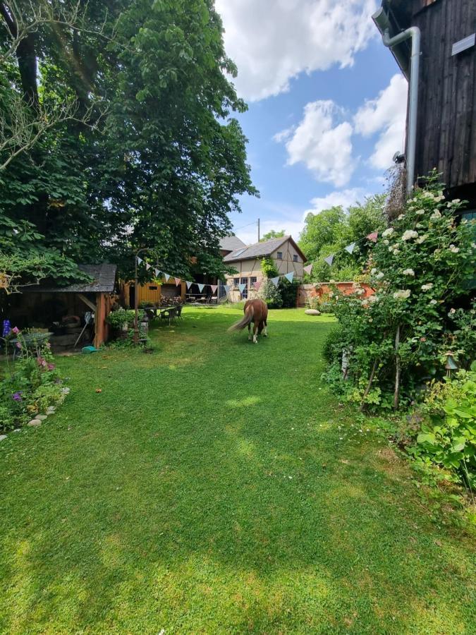 Ankommen, Wohlfuehlen Und Die Natur Geniessen Lichtenhain  Exterior foto
